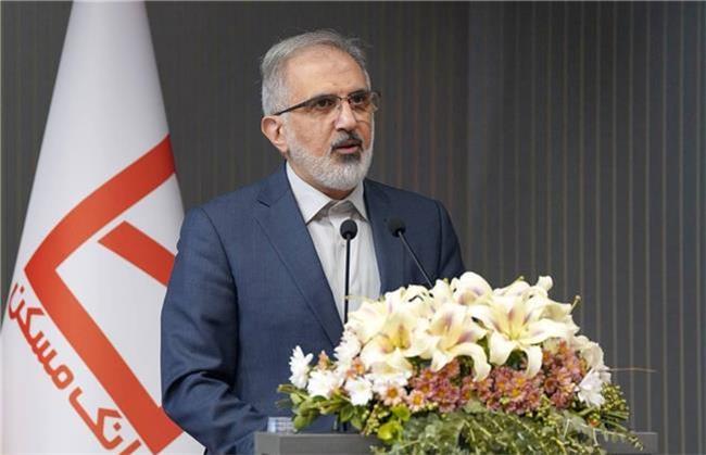 مدیرعامل بانک مسکن: بانک مسکن در اوج حمایت از نهضت ملی، ناترازی را ۹۶ همت کاهش داد / تأمین مالی ۳۹۷ هزار واحد مسکونی با ۱۹۶ همت